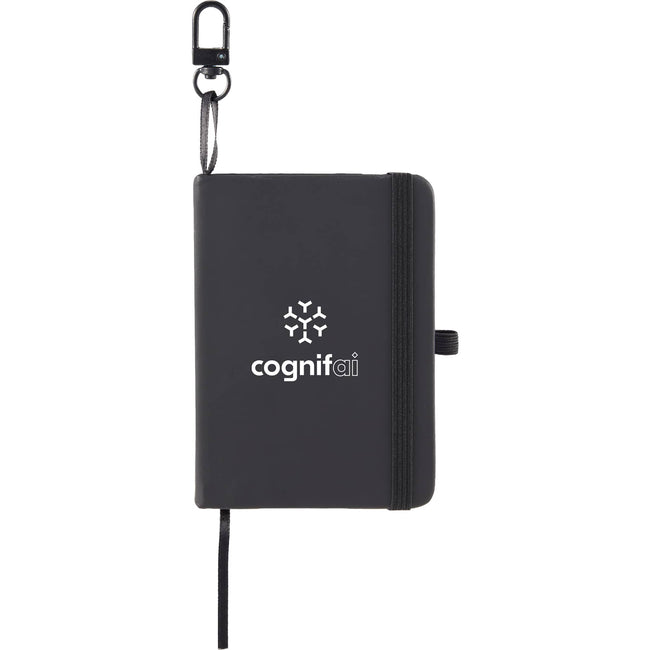 Mini Clip-On Notebook with Recycled Cover, 3 x 4 Inches