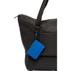 Mini Clip-On Notebook with Recycled Cover, 3 x 4 Inches - Blue - Propped
