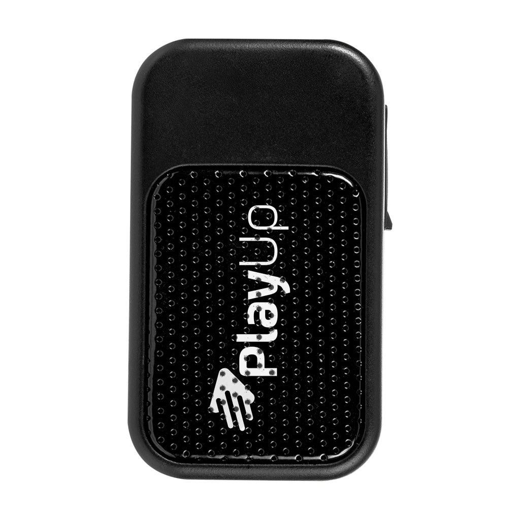 Mini Clip-On Speaker with Mesh Front Full Color - Pad Print