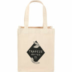 Mini Cotton Canvas Gift Tote, 10 oz - Natural - Front