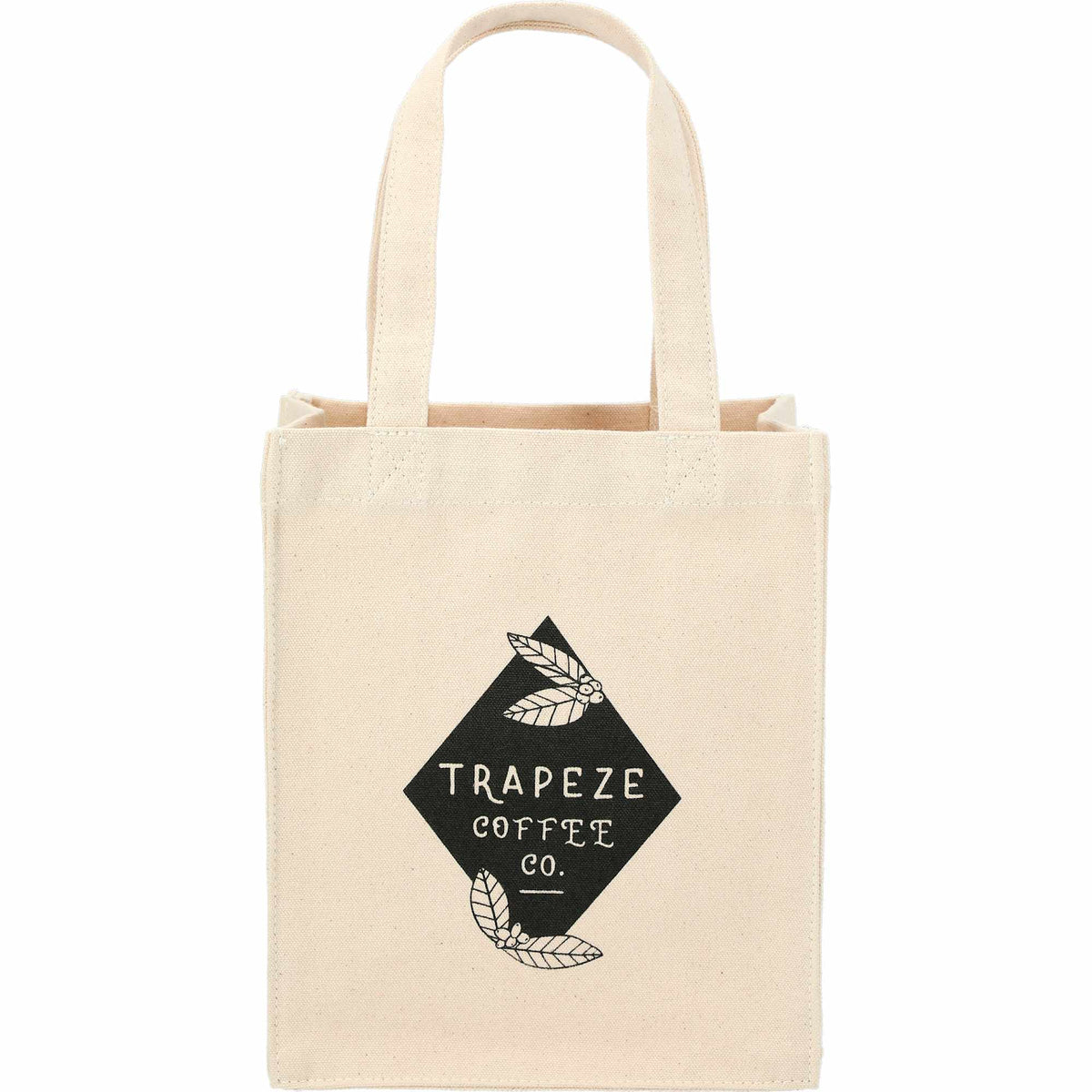 Mini Cotton Canvas Gift Tote, 10 oz Transfer - Natural - Front