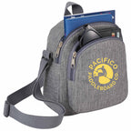 Mini Crossbody Sling Bag in Polycanvas - Graphite - Photo