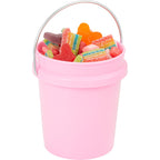 Mini Desk Bucket with Metal Handle, 0.4 qt - Pink - Detail 2