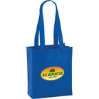 Mini Elm Tote with Long Handles - Blue - Photo