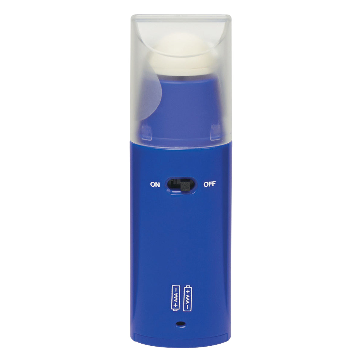 Mini Fan with a Removable Cap - Royal Blue - Back