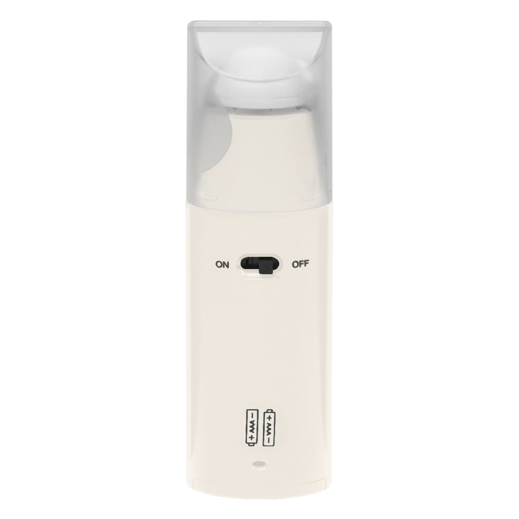Mini Fan with a Removable Cap - White - Back