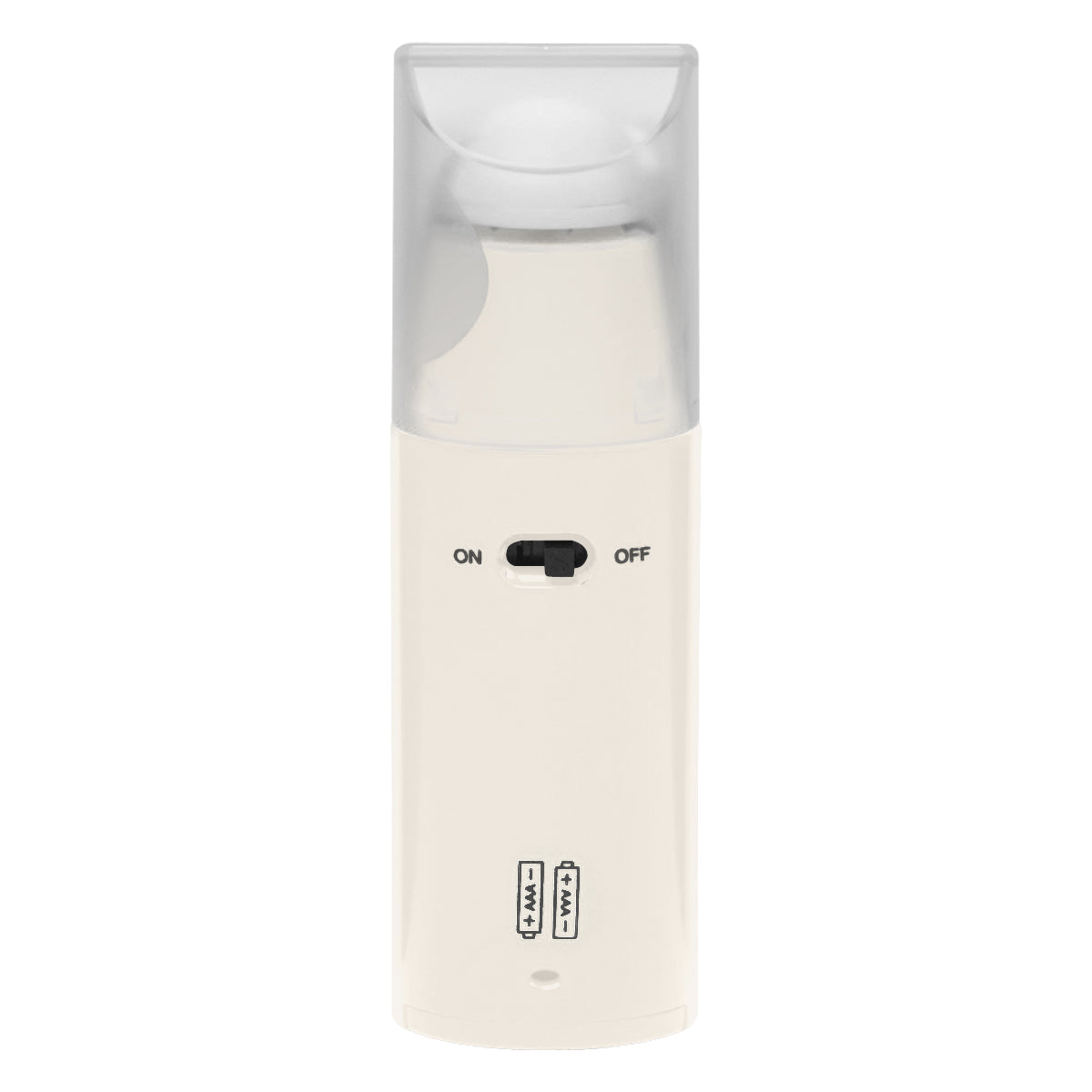 Mini Fan with a Removable Cap - White - Back