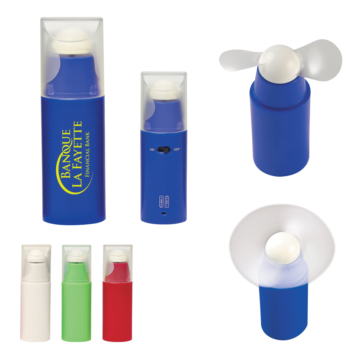 Mini Fan with a Removable Cap
