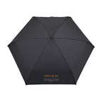 Mini Folding Umbrella in Recycled PET, 39 Inch Transfer - Black - View 2
