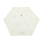 Mini Folding Umbrella in Recycled PET, 39 Inch Transfer - Cream - View 2