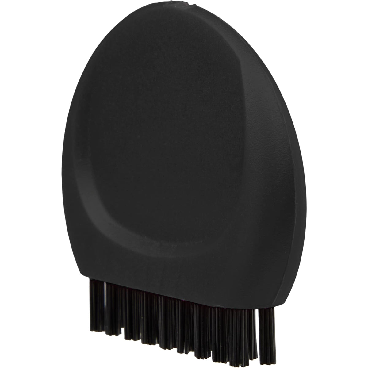 Mini Golf Club Brush in Recycled Plastic - Black - Left Angle