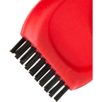 Mini Golf Club Brush in Recycled Plastic - Red - Detail
