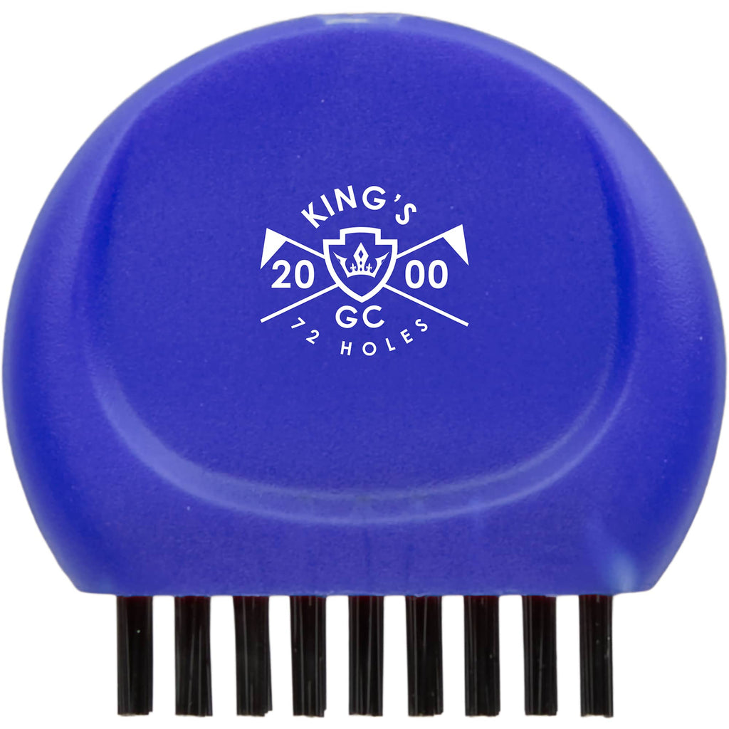 Mini Golf Club Brush in Recycled Plastic - Royal - Front