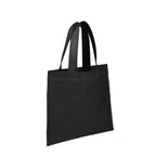 Mini Heat-Sealed Gift Tote, 8.25 x 9.8 Inches Full Color - Black - Right Angle