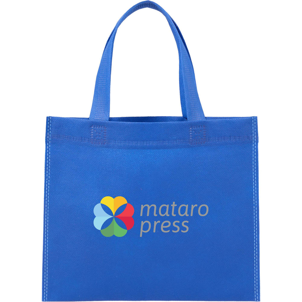 Mini Heat-Sealed Gift Tote, 8.25 x 9.8 Inches Full Color - Royal - Front