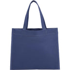 Mini Heat-Sealed Gift Tote, 8.25 x 9.8 Inches - Navy - Back