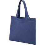 Mini Heat-Sealed Gift Tote, 8.25 x 9.8 Inches - Navy - Left Angle