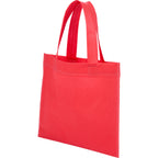 Mini Heat-Sealed Gift Tote, 8.25 x 9.8 Inches - Red - Left Angle