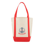 Mini Helm Shopper Tote Bag, Non-Woven - Red - Clorbrite