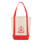 Mini Helm Shopper Tote Bag, Non-Woven - Red - Silk Screen