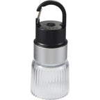 Mini Rechargeable Camping Lantern with Clip - Black - Front 2