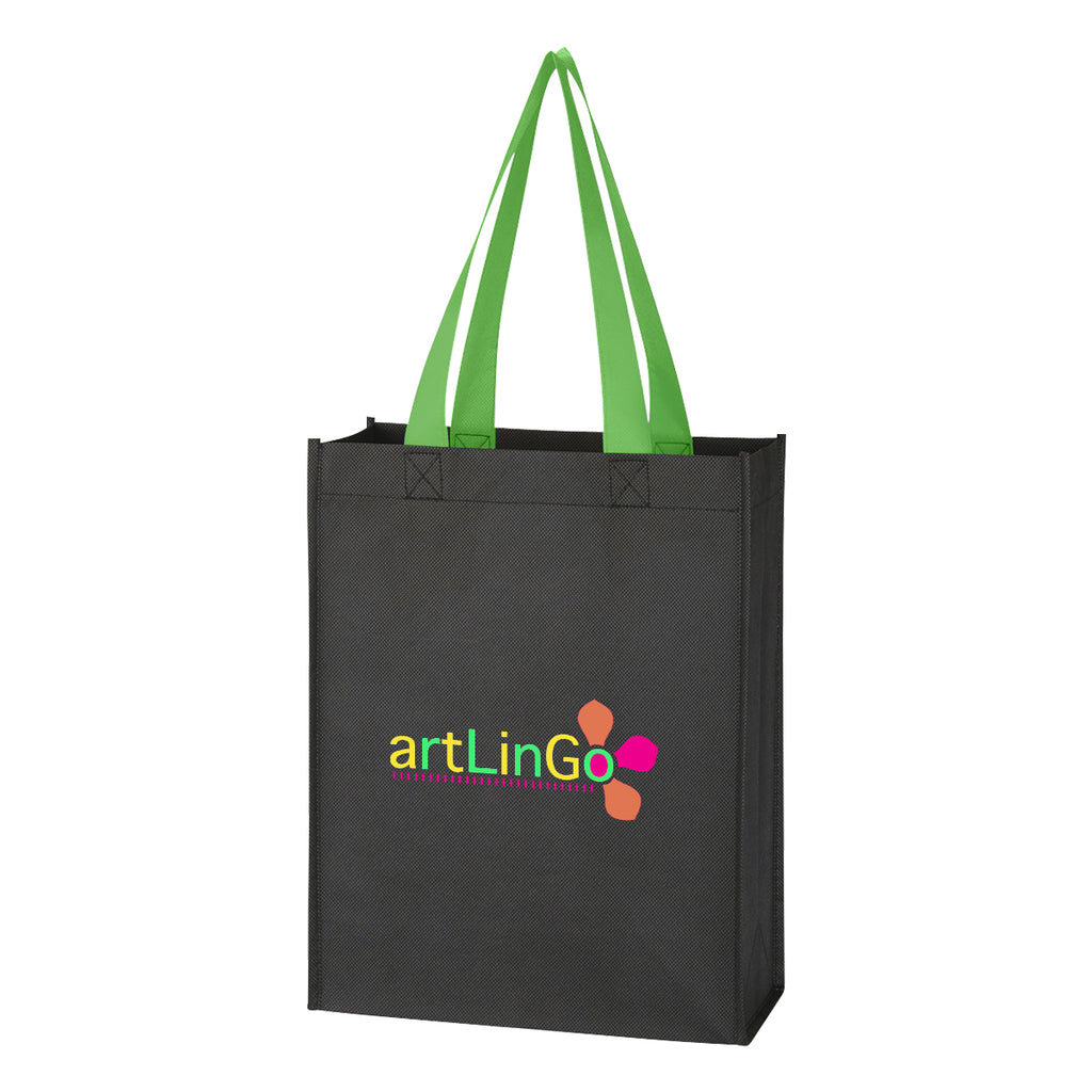 Mini Recycled Tote Bag, Non-Woven - Colorbrite
