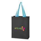 Mini Recycled Tote Bag, Non-Woven - Colorbrite