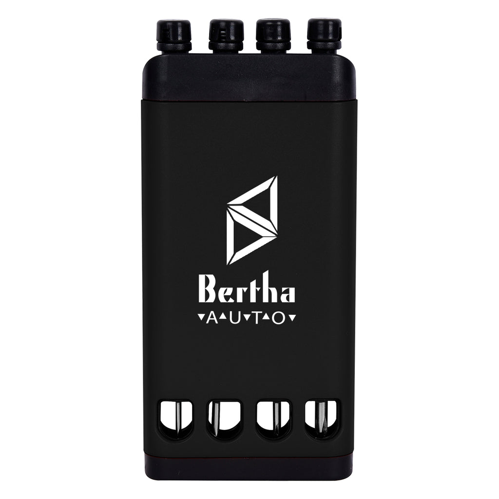 Mini Screwdriver Set, Four Piece - Black - Silk Screen