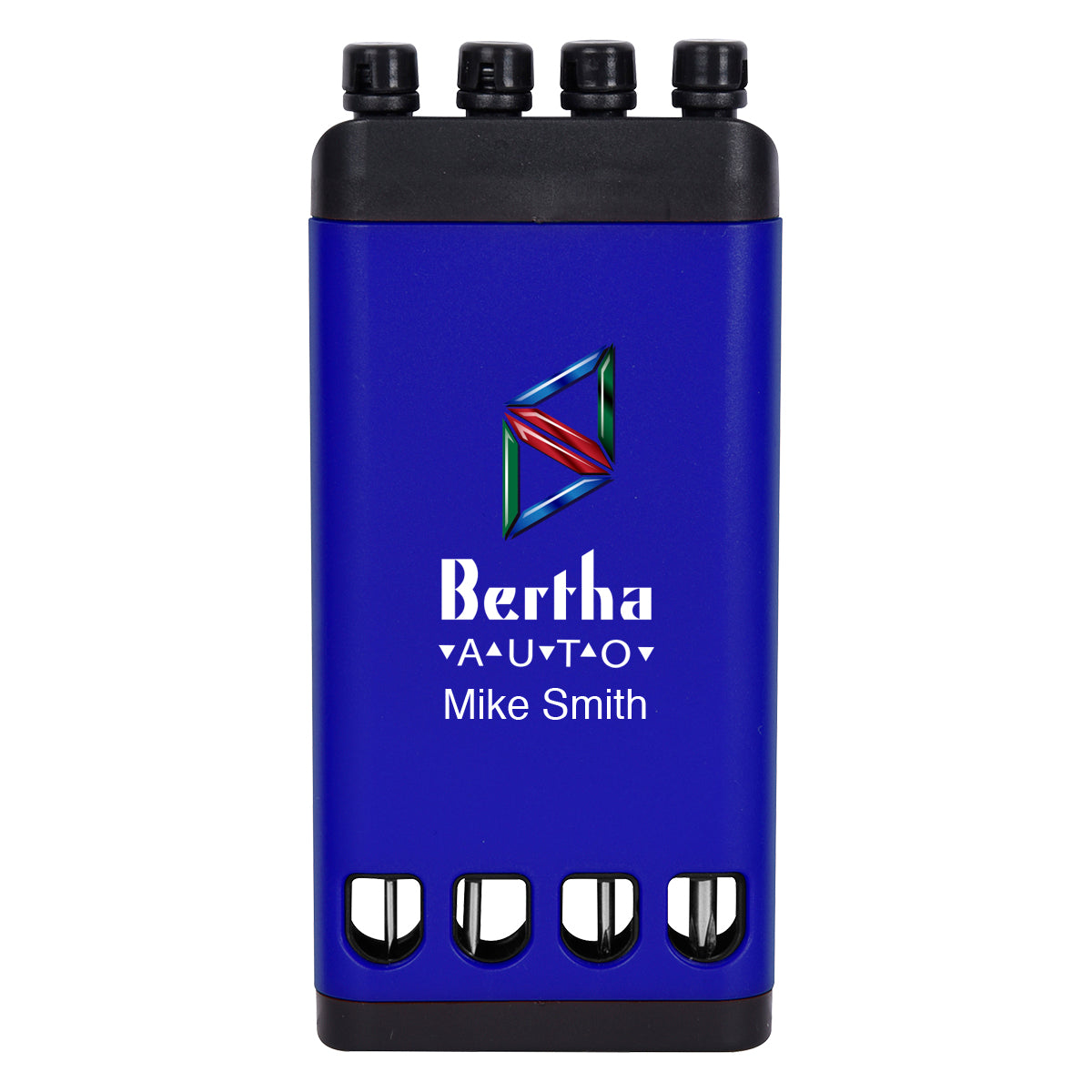 Mini Screwdriver Set, Four Piece - Blue - Full Color
