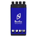 Mini Screwdriver Set, Four Piece - Blue - Silk Screen
