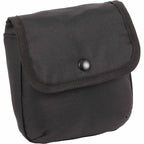 Mini Snap Pouch Bag Charm with Carabiner Full Color - Black - Right Angle