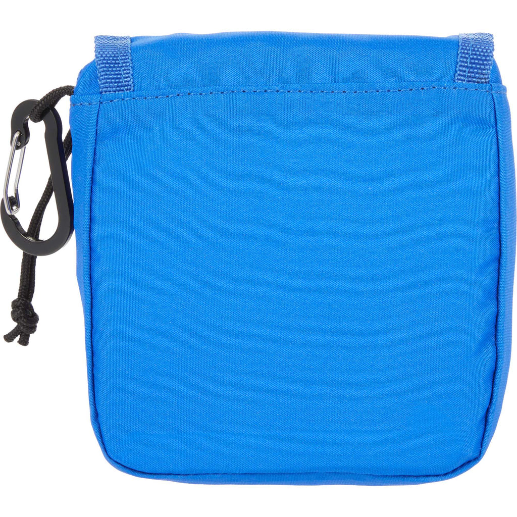 Mini Snap Pouch Bag Charm with Carabiner Full Color - Royal - Back