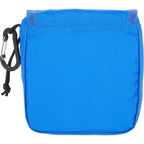 Mini Snap Pouch Bag Charm with Carabiner Full Color - Royal - Back