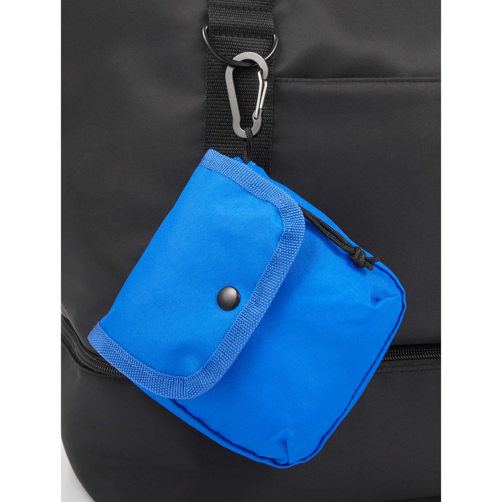 Mini Snap Pouch Bag Charm with Carabiner Full Color - Royal - Detail 3