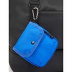 Mini Snap Pouch Bag Charm with Carabiner Full Color - Royal - Detail 3