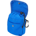 Mini Snap Pouch Bag Charm with Carabiner Full Color - Royal - Detail