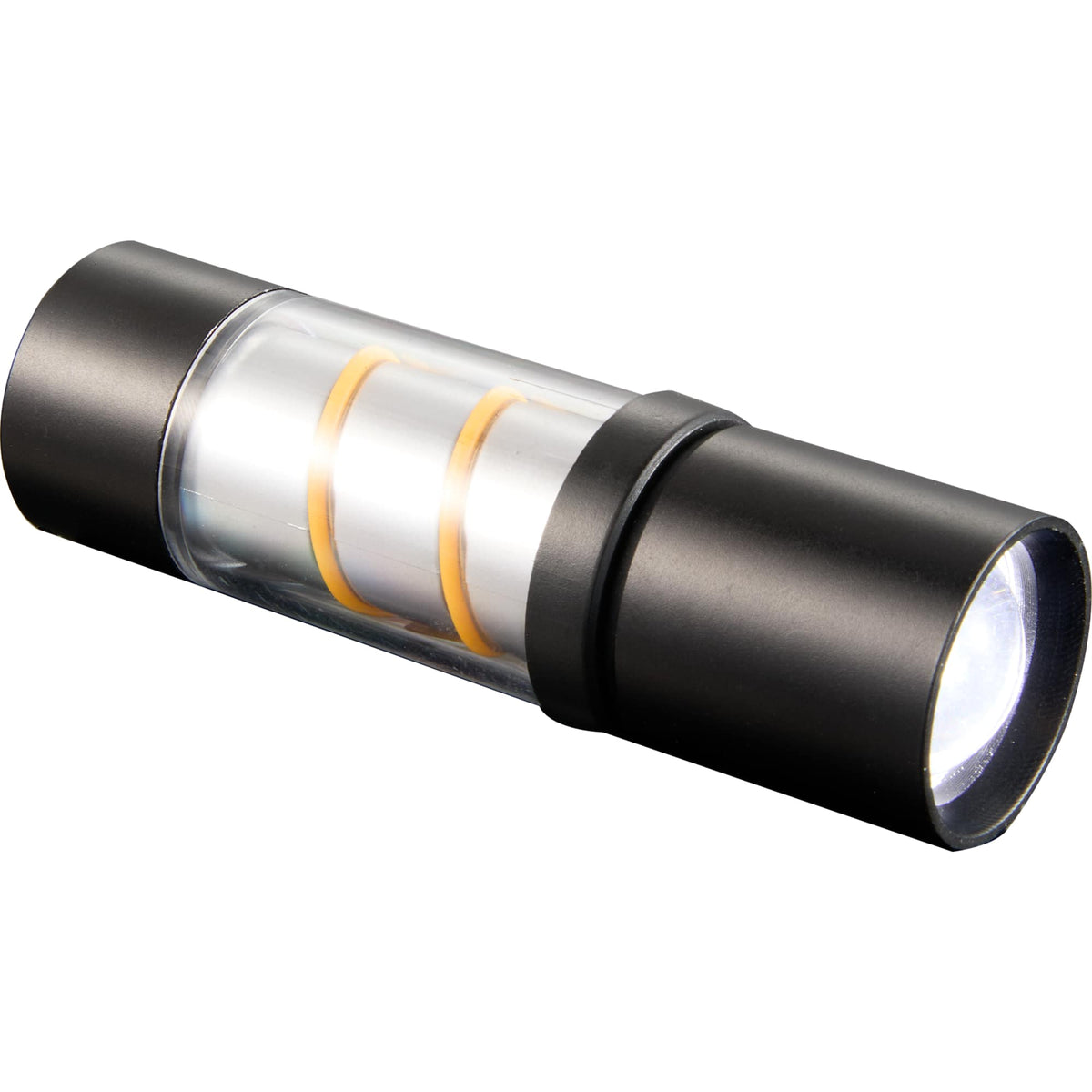 Mini Spiral Filament Lantern Flashlight, 100 Lumens - Black - Right Angle Frlight