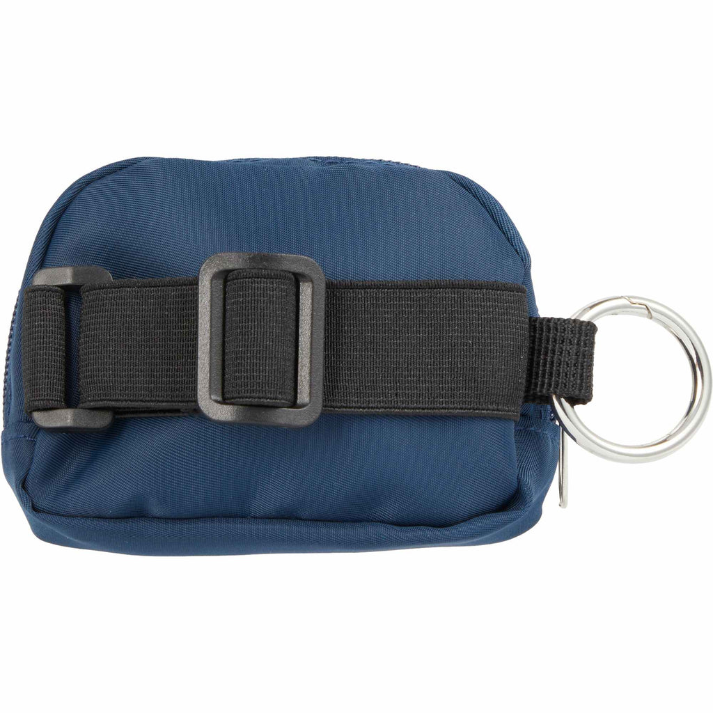 Mini Sport Wrist Pack Bag Charm - Navy - Back