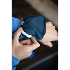 Mini Sport Wrist Pack Bag Charm Transfer - Navy - On Model