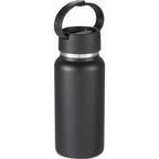 Mini Thor Insulated Bottle with Clip Handle, 8 oz - Black - Right Angle