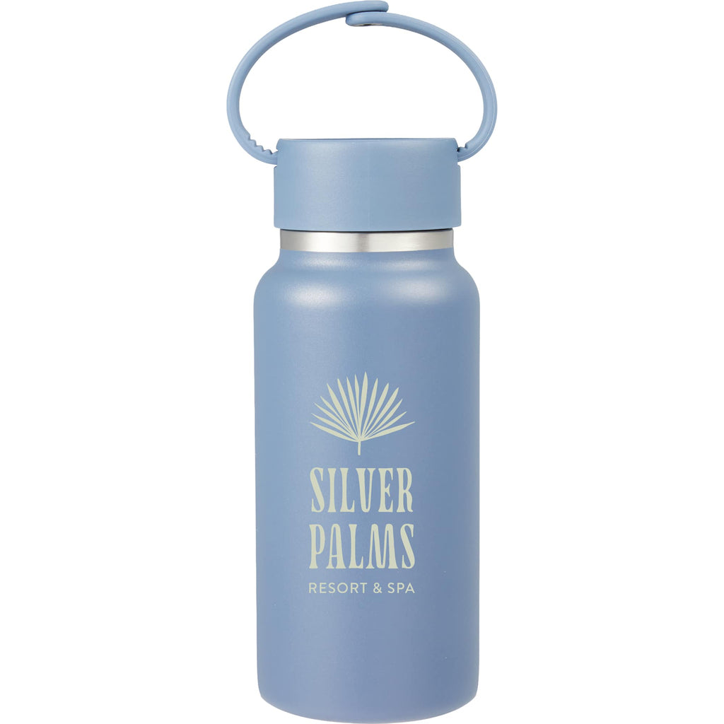 Mini Thor Insulated Bottle with Clip Handle, 8 oz - Midnight Blue - Front