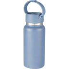 Mini Thor Insulated Bottle with Clip Handle, 8 oz - Midnight Blue - Left Angle
