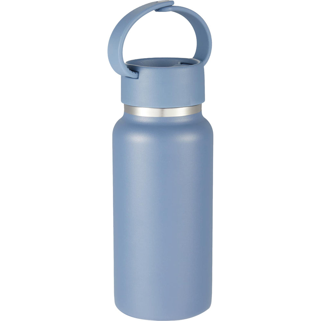 Mini Thor Insulated Bottle with Clip Handle, 8 oz - Midnight Blue - Right Angle
