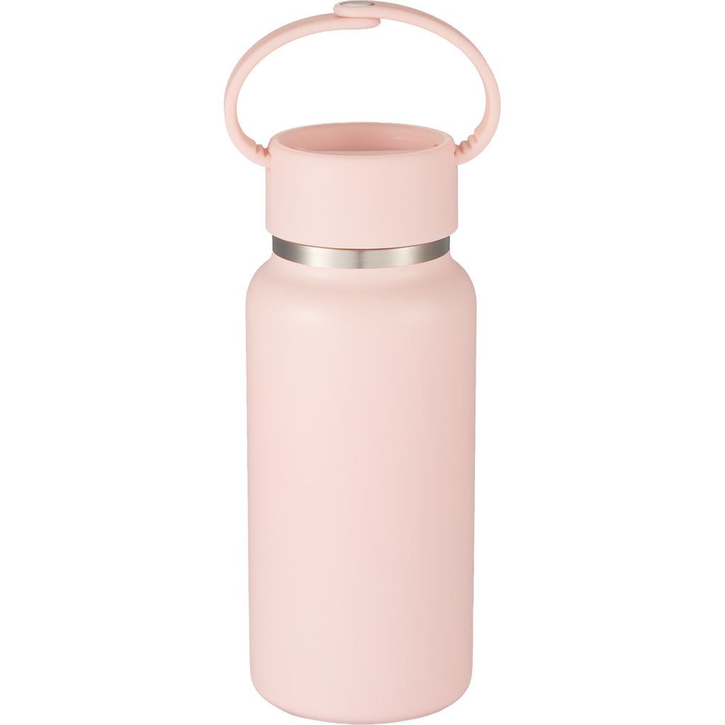 Mini Thor Insulated Bottle with Clip Handle, 8 oz - Pink - Back