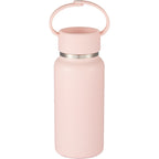 Mini Thor Insulated Bottle with Clip Handle, 8 oz - Pink - Back