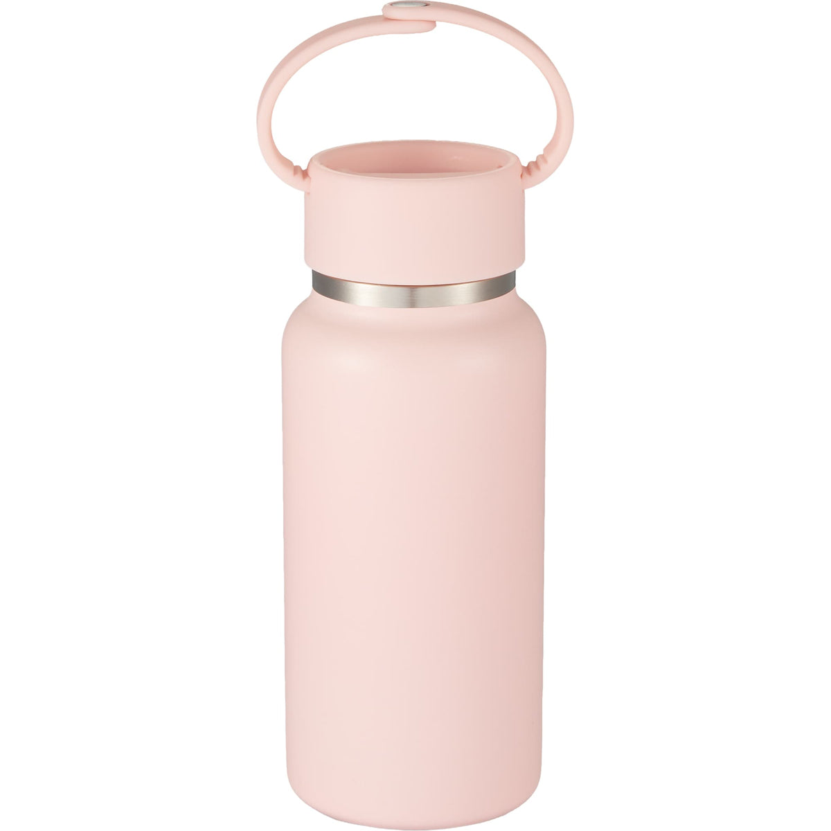 Mini Thor Insulated Bottle with Clip Handle, 8 oz - Pink - Back