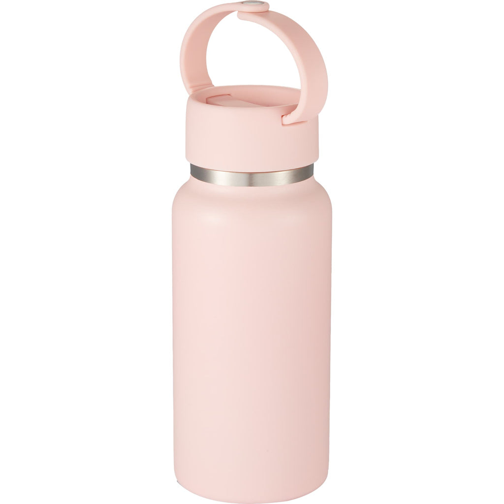 Mini Thor Insulated Bottle with Clip Handle, 8 oz - Pink - Left Angle