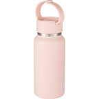 Mini Thor Insulated Bottle with Clip Handle, 8 oz - Pink - Left Angle