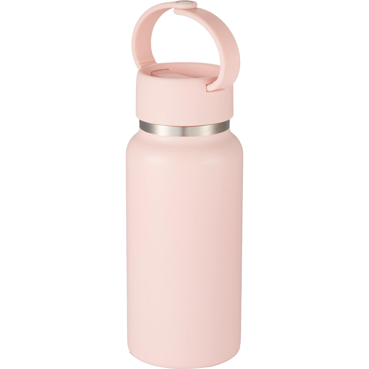 Mini Thor Insulated Bottle with Clip Handle, 8 oz - Pink - Left Angle