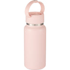 Mini Thor Insulated Bottle with Clip Handle, 8 oz - Pink - Right Angle